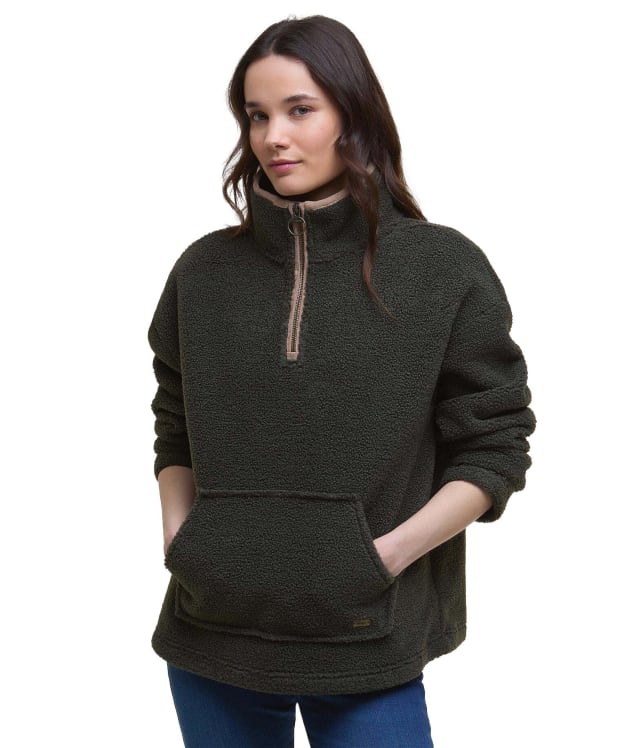 Women's Barbour Bamburgh Fleece - Olive