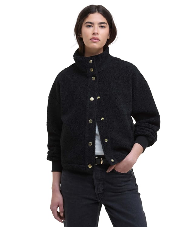 Women's Barbour International Chloe Fleece - Black