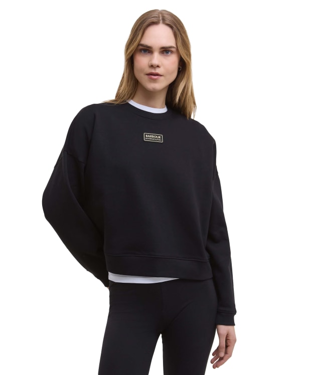 Women's Barbour International Imogen Sweatshirt - Black