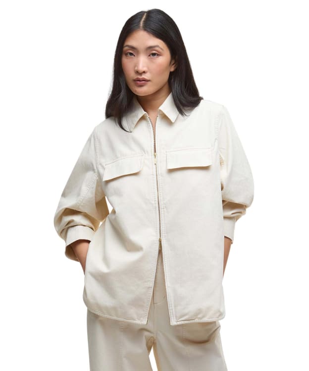 Women's Barbour Martha Overshirt - Birch