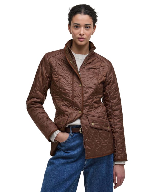 Women's Barbour Cavalry Polarquilt Jacket - Vicuna