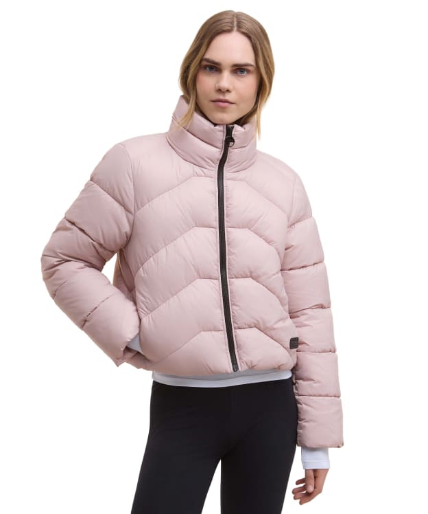 Women's Barbour International Cali Puffer Jacket - Rose Quartz