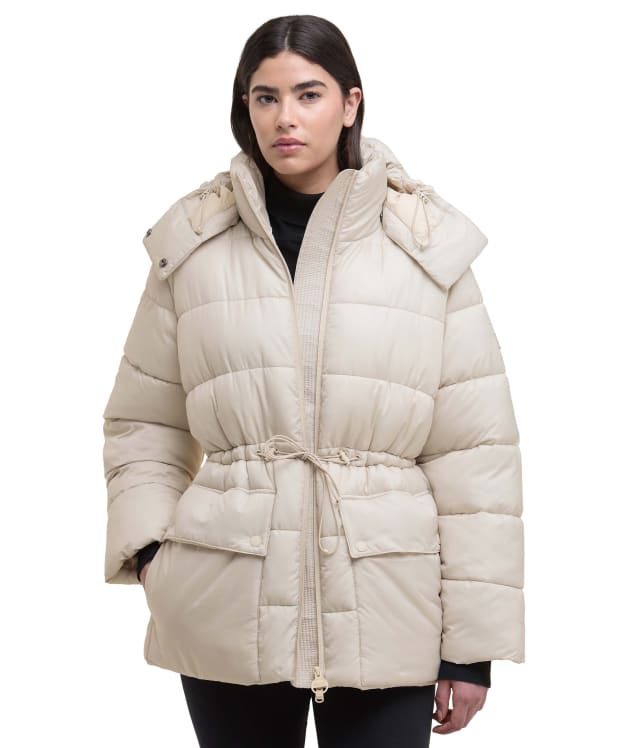 Women's Barbour International Lisbon Puffer Jacket - Jasmine