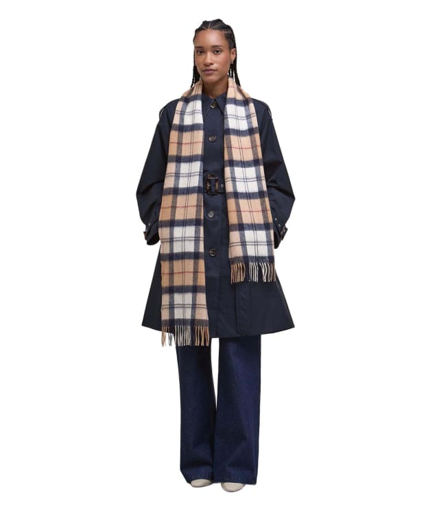 Women's Barbour Tartan Scarf - Hessian Tartan