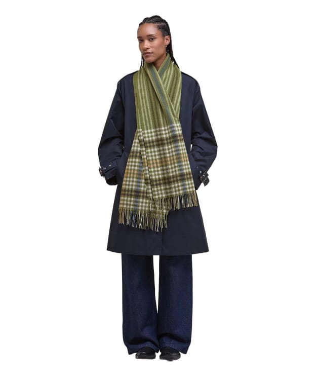 Women's Barbour Sophia Scarf - Ancient Tartan