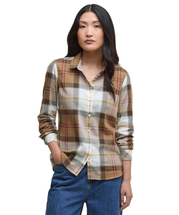 Women’s Barbour Bredon Shirt - Light Muted Tartan