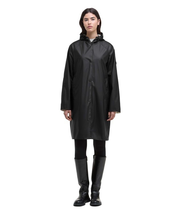 Women's Barbour International Recoleta Showerproof Jacket - Black