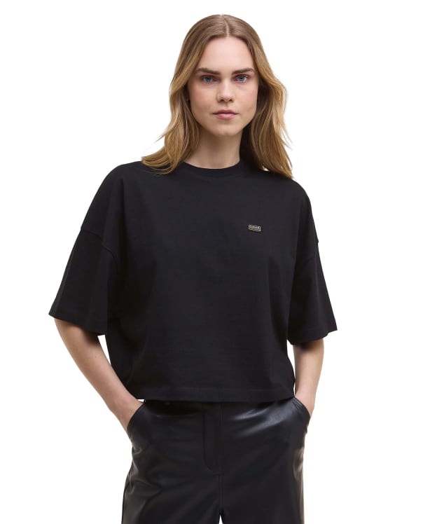 Women's Barbour International Elle T-Shirt - Black