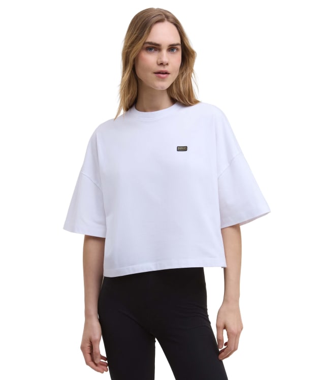 Women's Barbour International Elle T-Shirt - White