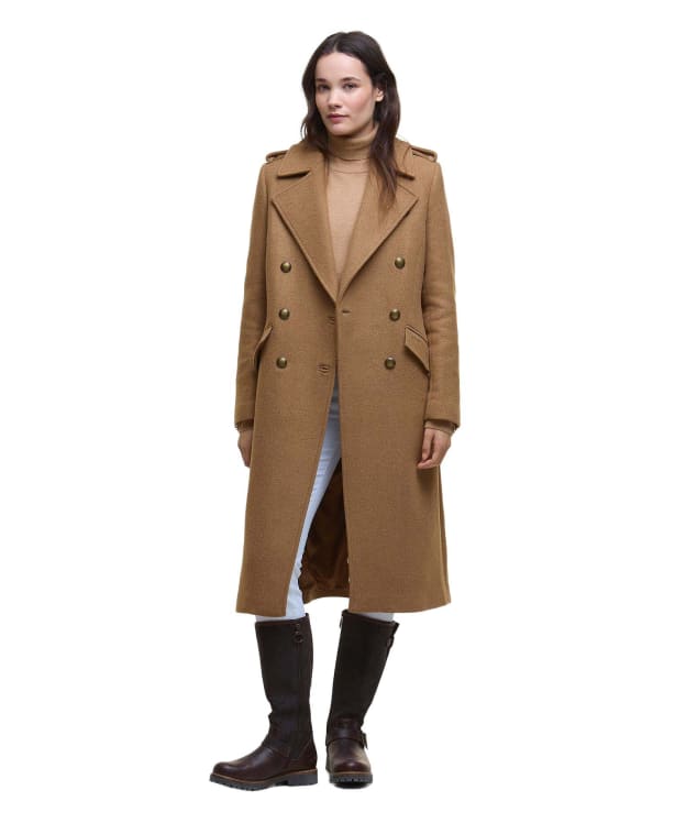 Women's Barbour Cottesmore Wool Jacket - Camel