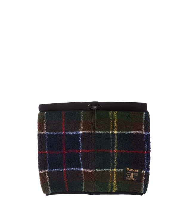 Men's Barbour Field Fleece Tartan Snood - Classic Tartan