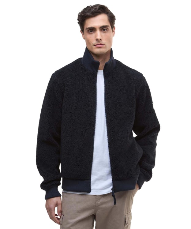 Men's Barbour International Dinstone Fleece Jacket - Dark Navy