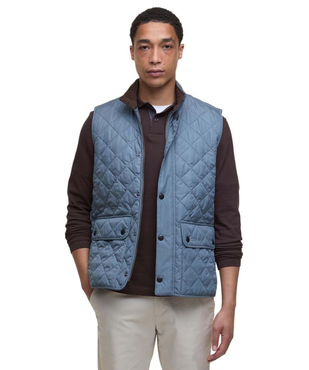 Men's Barbour New Lowerdale Quilted Gilet - Bluestone