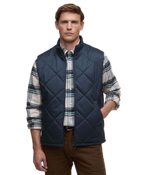 Men's Barbour Winter Finn Gilet - Navy