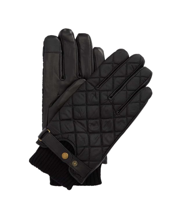 Men's Barbour Singsby Gloves - Black