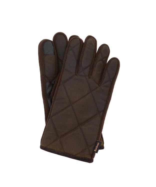 Men's Barbour Westerdale Gloves - Olive