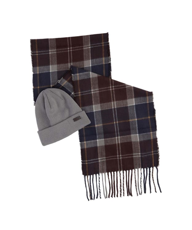 Men's Barbour Swinton & Galingale Gift Set - Midnight Oak