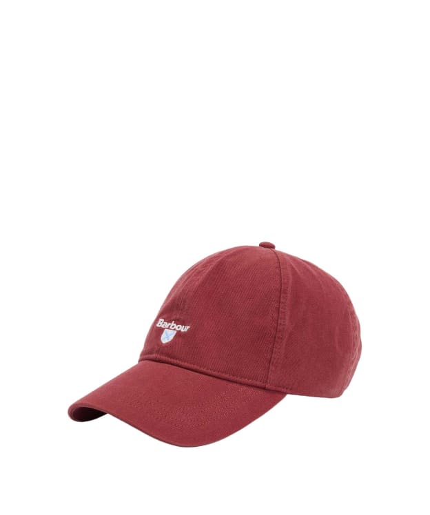 Men's Barbour Cascade Sports Cap - Fired Brick