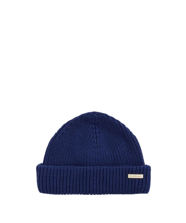 Men's Barbour Mosely Beanie Hat - Inky Blue