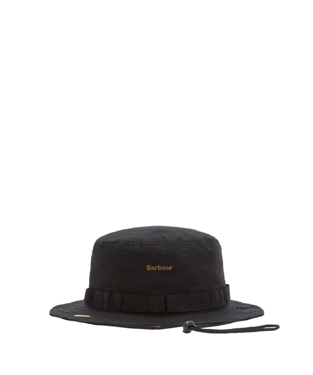 Men's Barbour Transport Fisherman Bucket Hat - Black