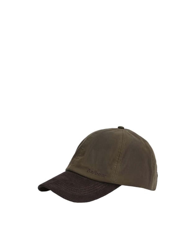 Men's Barbour Ashby Cap - Olive / Brown