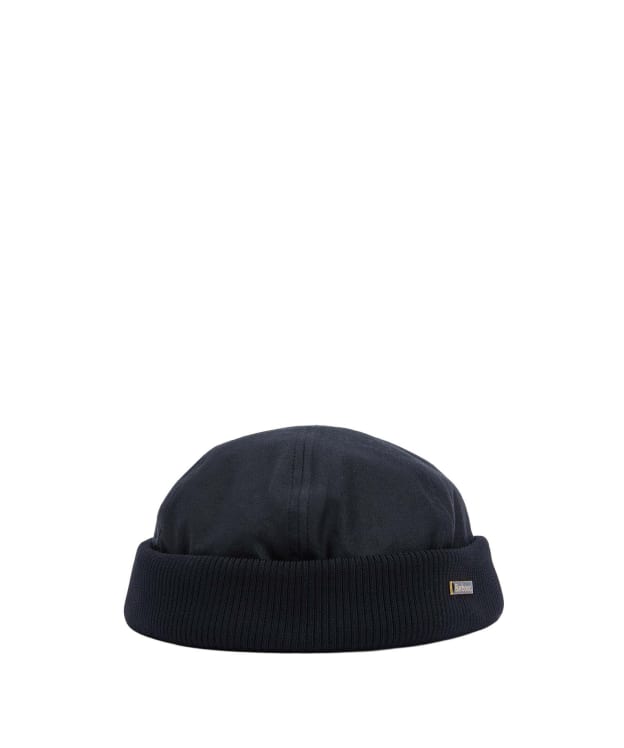 Men's Barbour Oakmoor Wax Docker Hat - Black