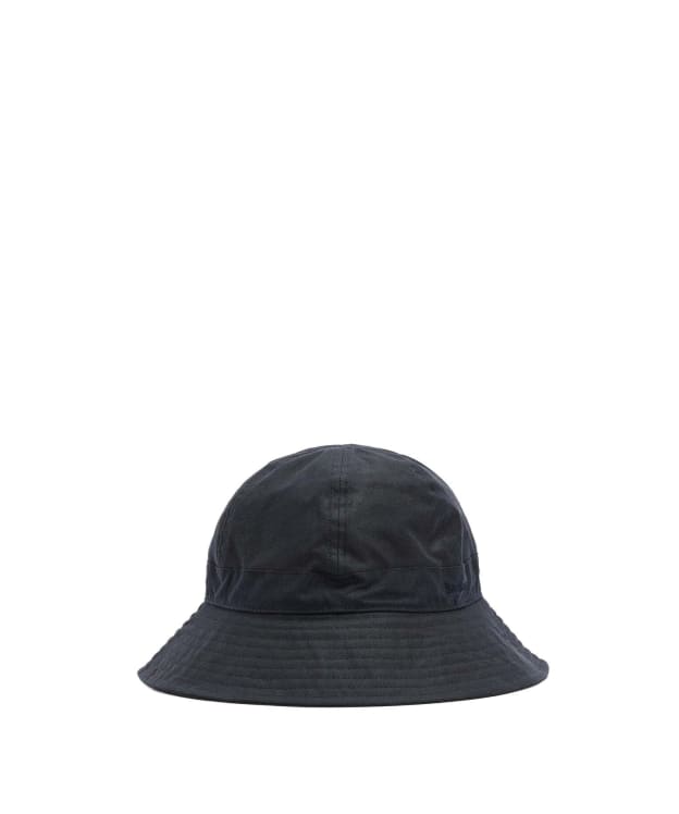 Men's Barbour Transport Wax 6 Panel Hat - Navy