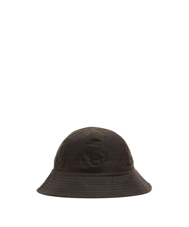 Men's Barbour Transport Wax 6 Panel Hat - Olive