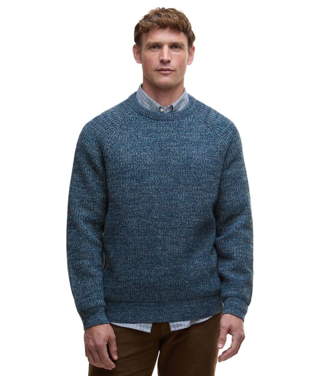 Men's Barbour Horseford Crew Neck Sweater - Mallard Green
