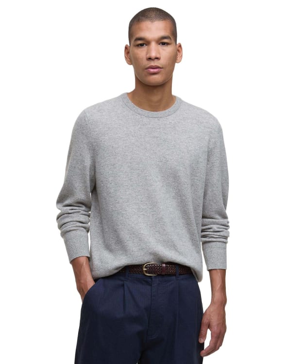 Men's Barbour Waterbury Crew Neck Sweater - Mist