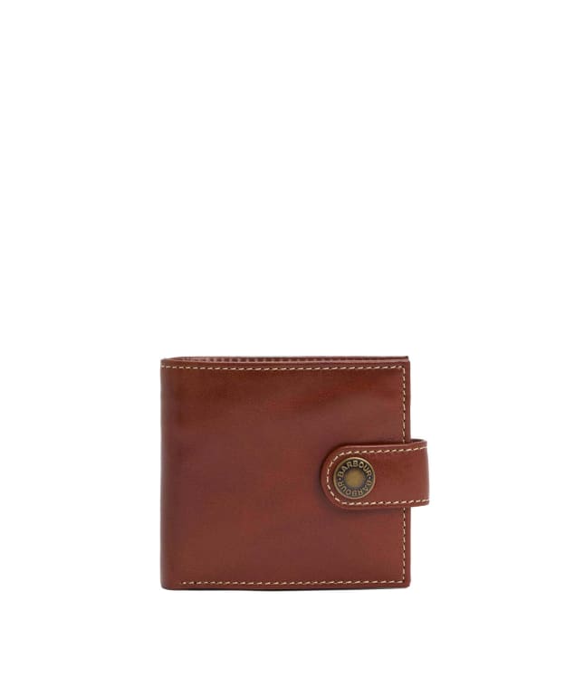Men's Barbour Bolam Leather Wallet - Heritage Brown