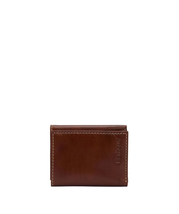 Men's Barbour Bywell Leather Bi Fold Wallet - Heritage Brown