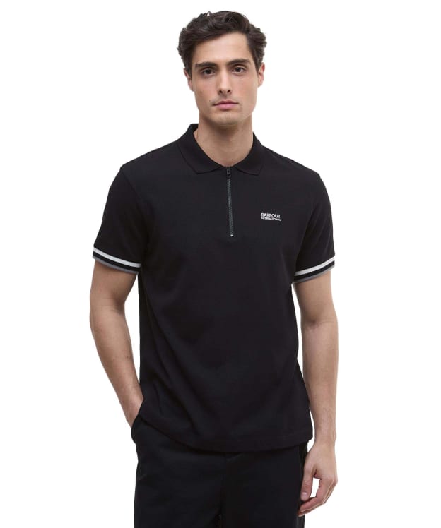 Men's Barbour International Buxton Polo Shirt - New Black
