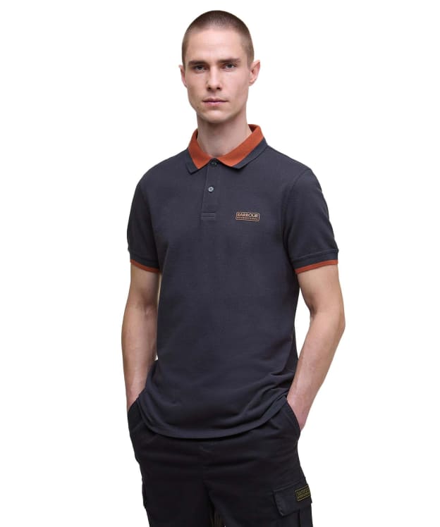 Men's Barbour International Amped Polo Shirt - Dark Navy