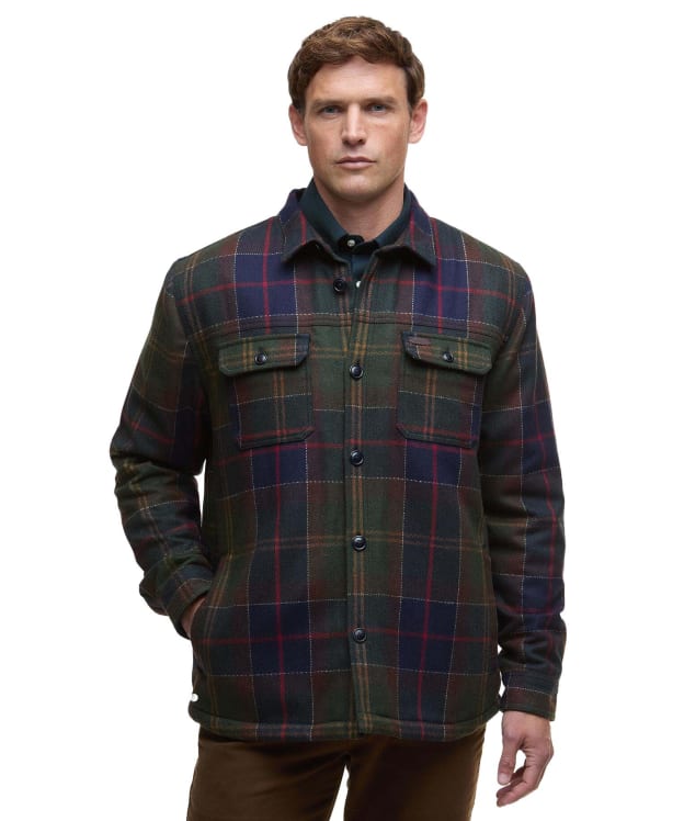 Men's Barbour Willberry Overshirt - Classic Tartan