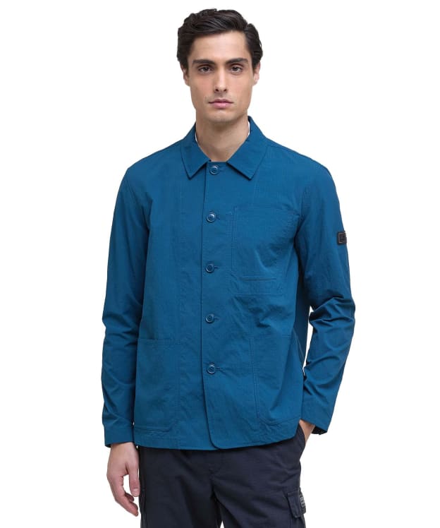 Men's Barbour International Douglas Overshirt - Shaded Emerald