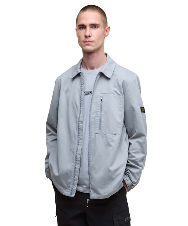 Men's Barbour International Coil Overshirt - Ultimate Grey