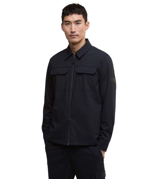 Men's Barbour International Ash Overshirt - Navy