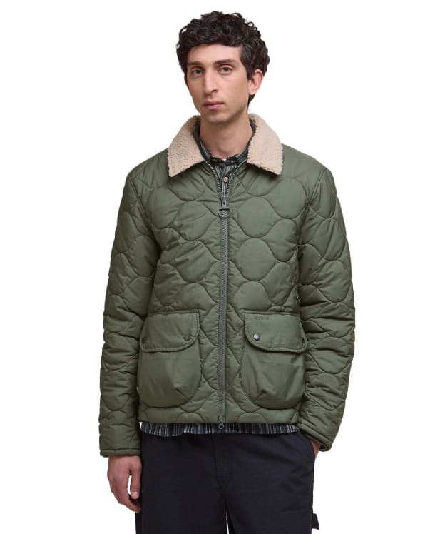 Men's Barbour Jig Quilted Jacket - Thyme