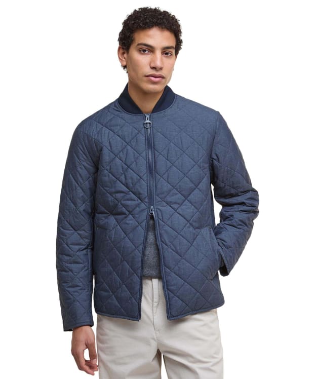 Men's Barbour Tyneport Quilted Jacket - Navy