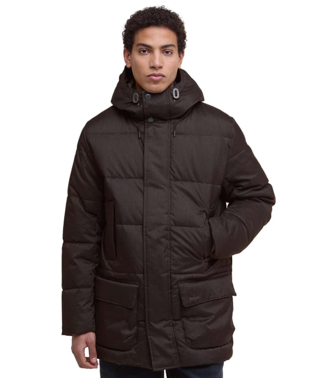 Men's Barbour Winter Beaufort Puffer Jacket - Dark Oak