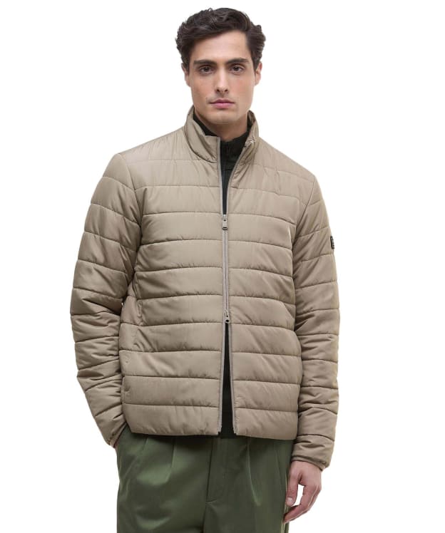 Men's Barbour International Aldon Quilted Jacket - Brindle