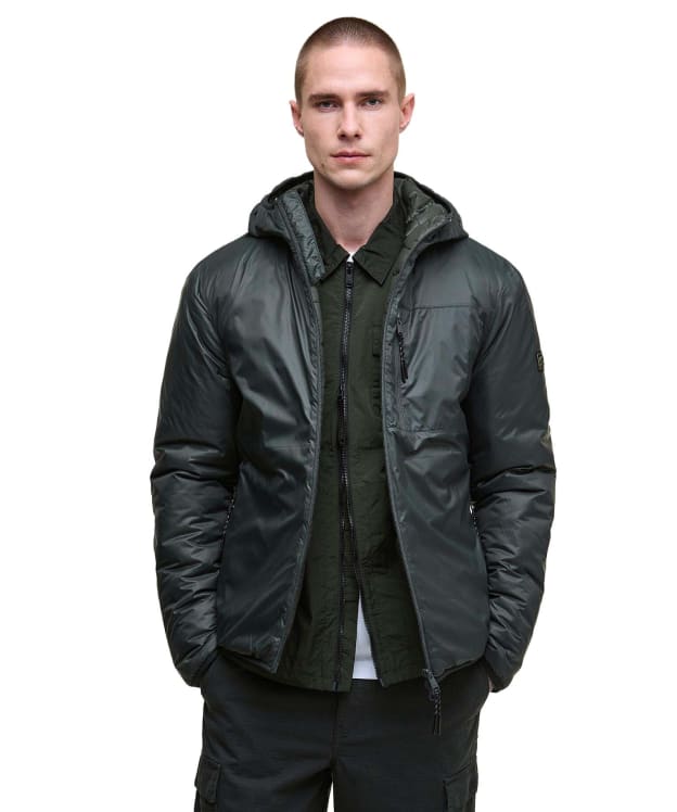 Men's Barbour International Lumley Quilted Jacket - Sage