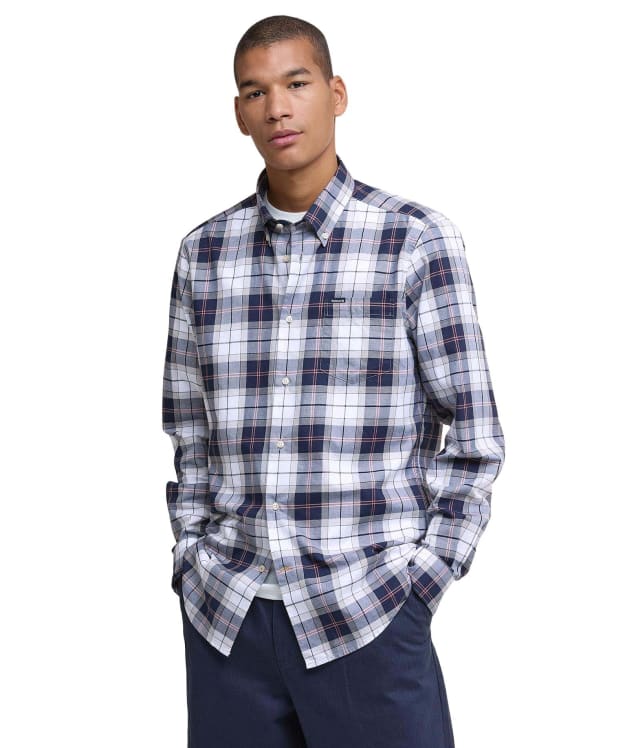 Men’s Barbour Wetherham Tailored Shirt - Riverstone Tartan