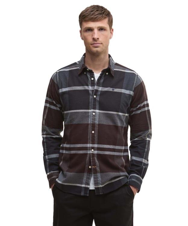 Men’s Barbour Iceloch Tailored Shirt - Midnight Oak Tartan