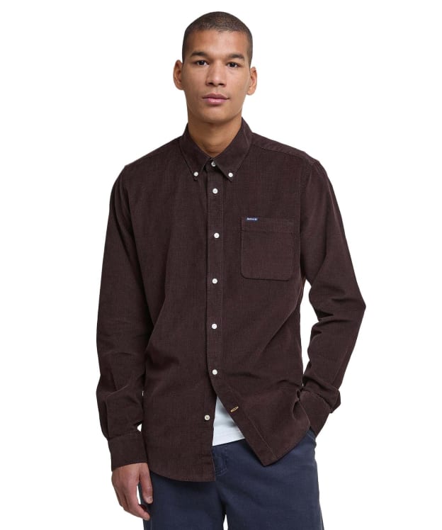 Men’s Barbour Ramsey Tailored Shirt - Dark Oak