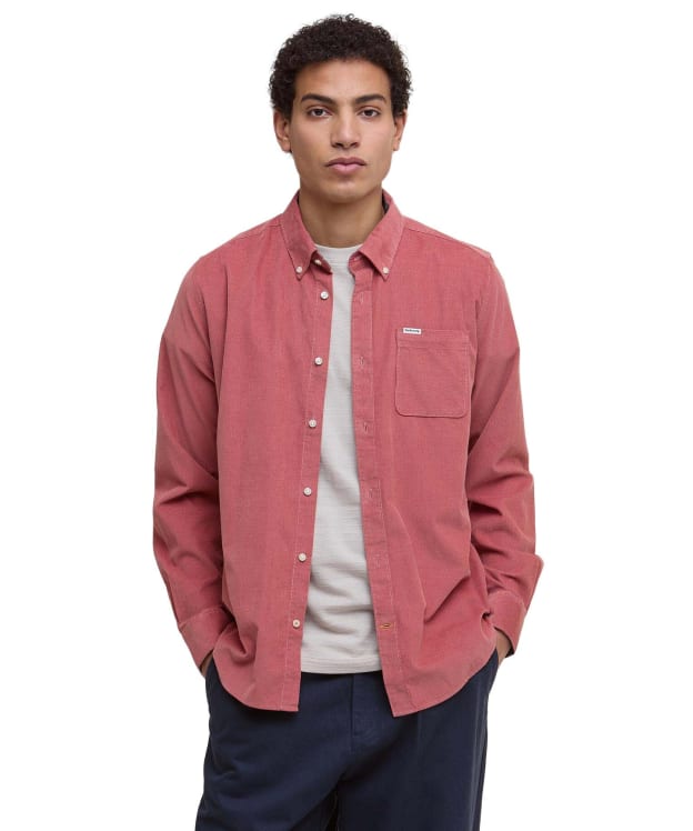 Men’s Barbour Ramsey Tailored Shirt - Earth Pink