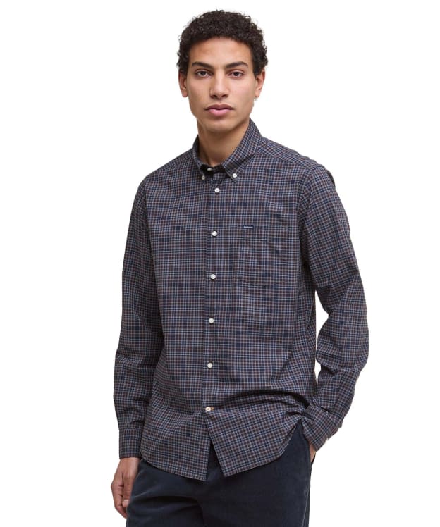 Men’s Barbour Lomond Tailored Shirt - Midnight Oak Tartan