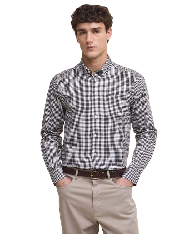 Men’s Barbour Padshaw Tailored Shirt - Dark Oak