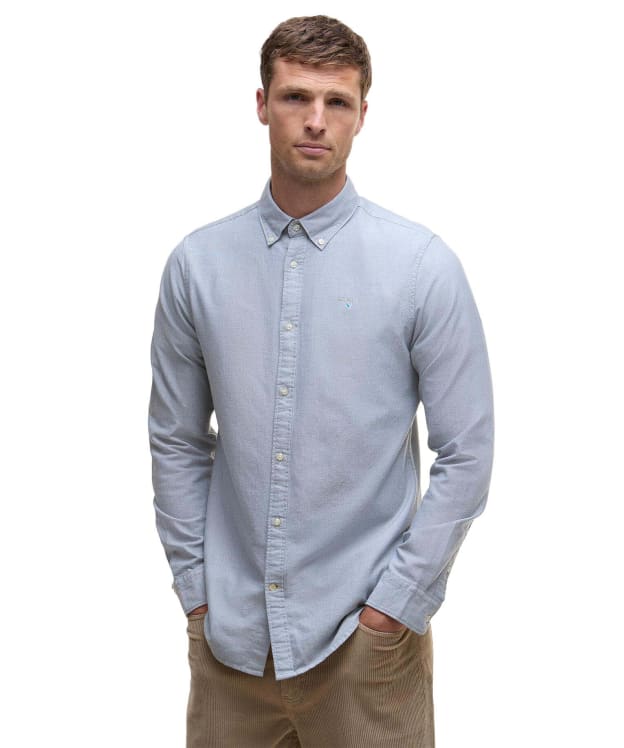Men's Barbour Oxtown Tailored Shirt - Bluestone